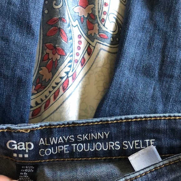 Gap skinny jeans 4/27 - Picture 4 of 4